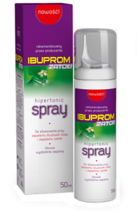 IBUPROM ZATOKI Hipertonic Spray 50 ml