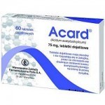ACARD 75 mg 60 tabl.
