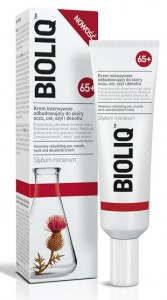 BIOLIQ 65+ Krem intensywnie odbudowujcy do skry oczu, ust, szyi i dekoltu 30 ml