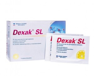 Dexak SL 25 mg 10 saszetek