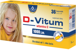 D-Vitum witamina D 1000 j m 36 kapsuek twist-off
