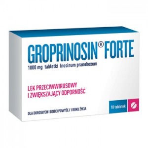 GROPRINOSIN FORTE tabletki 1000 mg 30 sztuk