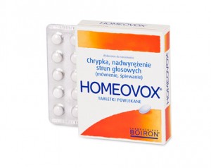BOIRON  HOMEOVOX 60 tabletek