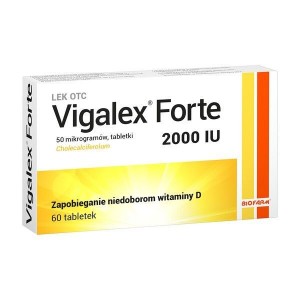 Vigalex FORTE 2000 IU 60 tabletek