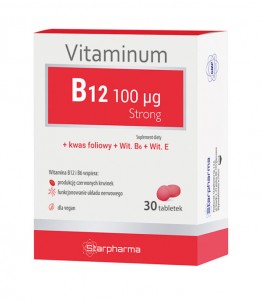 Vitaminum B12 Strong 30 tabletek