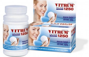 Vitrum Calcium 1250 + Vitamin D3 60 tabletek