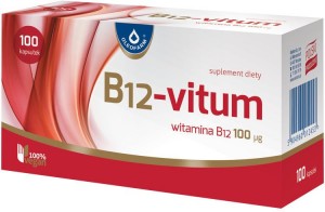 OLEOFARM Witamina B12-Vitum wsparcie ukadu krenia 100 kapsuek
