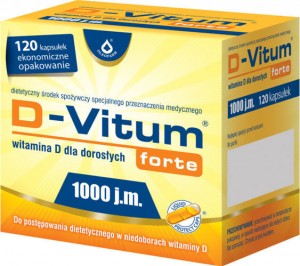 D-Vitum Forte 1000 j.m. 120 kapsuek
