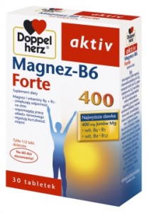 Doppelherz aktiv Magnez-B6 Forte 400 30 tabl.