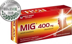 MIG 400 mg 20 tabl.