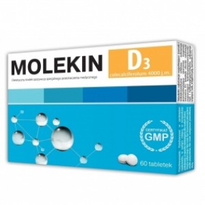 Molekin D3 60 tabletek