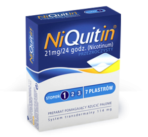NiQuitin plastry 21 mg 7 sztuk