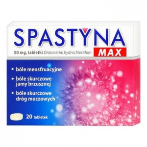 Spastyna Max 80 mg, 20 tabletek