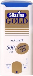 SUSSINA GOLD sodzik 500 sztuk