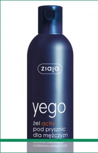ZIAJA yego - el activ pod prysznic dla mczyzn 300 ml